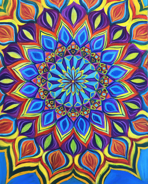 Art Mandala Painting